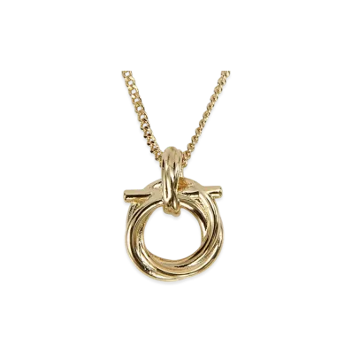 Salvatore Ferragamo Necklace Women's Accessories "Gold"