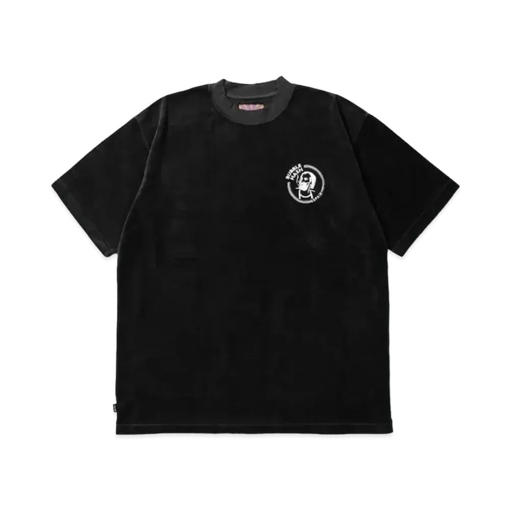 APHRODITEGANG Bubble Hash Velour S/S Tee "Black"