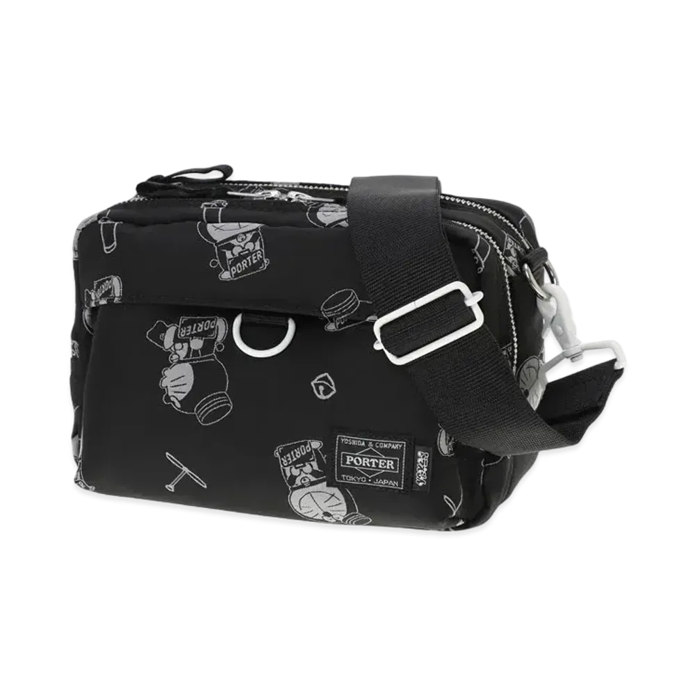 PORTER x Doraemon Shoulder Bag "Black"