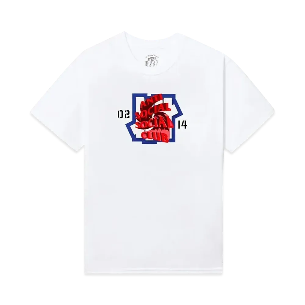 ANTI SOCIAL SOCIAL CLUB x Undefeated Play Social Tee "White"
