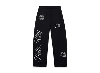 ANTI SOCIAL SOCIAL CLUB x Hello Kitty Ethereal Sweatpant "Black"