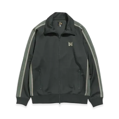 NEEDLES Track Jacket Poly Smooth "DarkGreen"