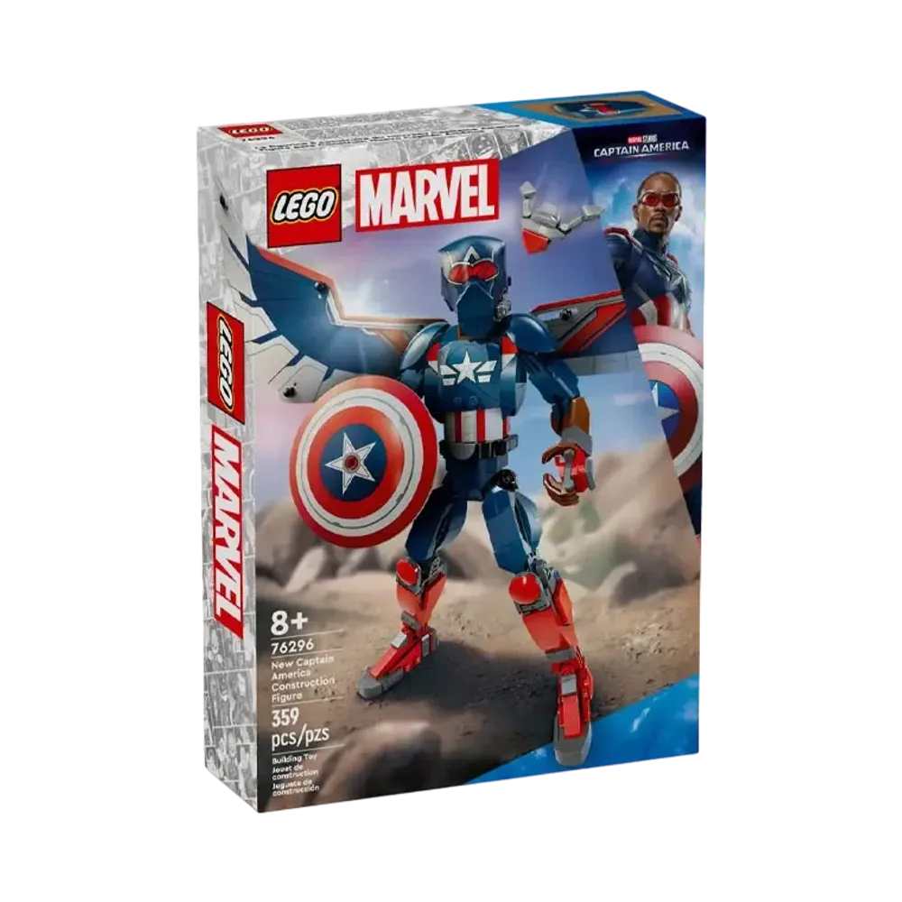 LEGO MARVEL "New Captain America Construction Figure" [76296]
