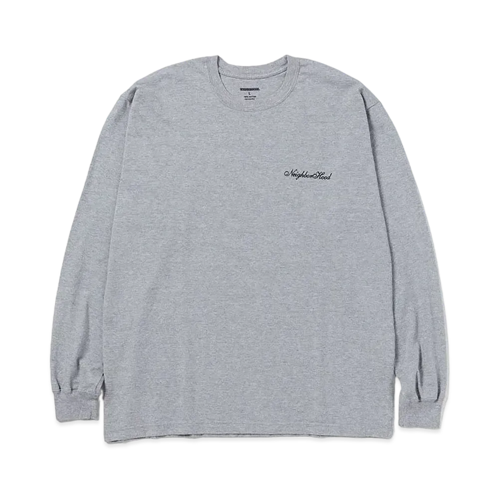 NEIGHBORHOOD 24SS NH Tee LS-3 "Gray"