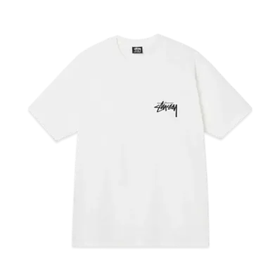 Stussy Big League Pigment Dyed Tee "White"