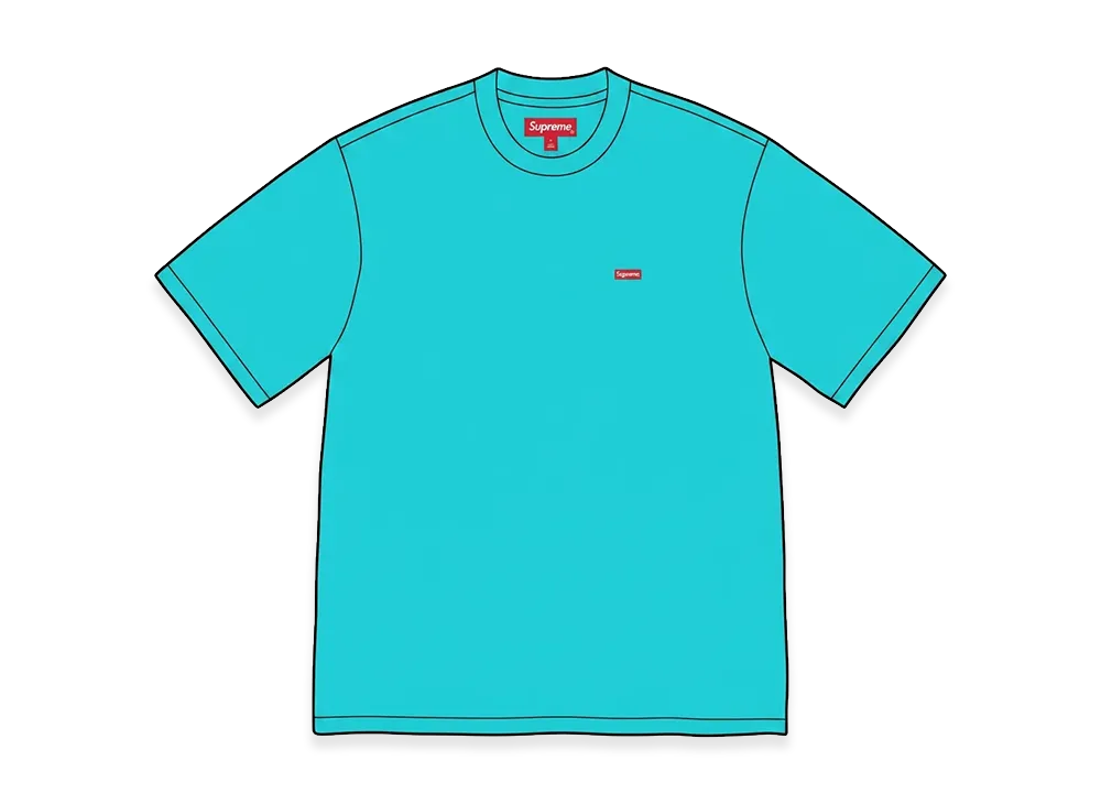 Supreme Small Box Tee "Aqua" (26FW)