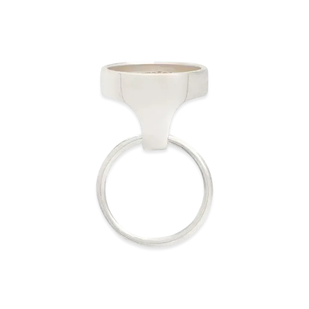 Courreges Holy Ring "Silver"
