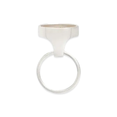 Courreges Holy Ring "Silver"