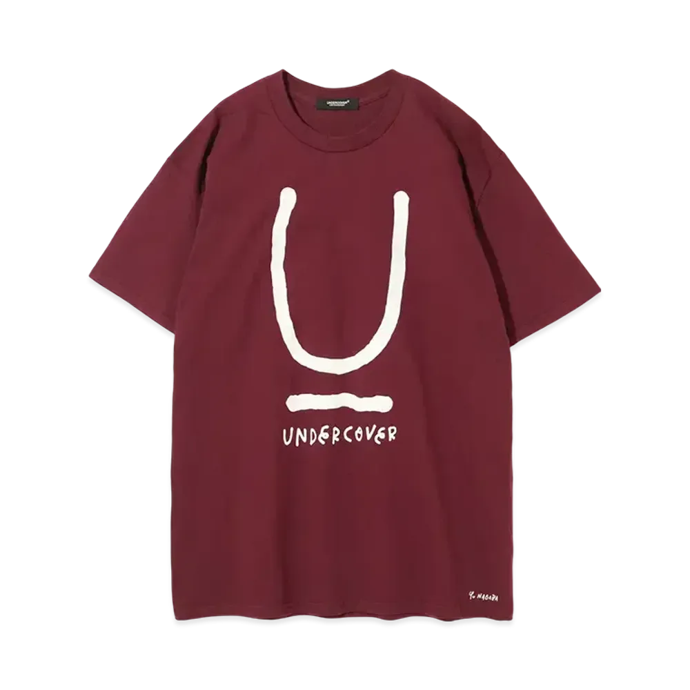 UNDERCOVER x Yu Nagaba Cotton T-Shirt "Bordeaux"