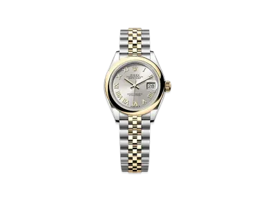 ROLEX Lady-Datejust 28mm Oystersteel & Yellow Gold 279163 "Silver"