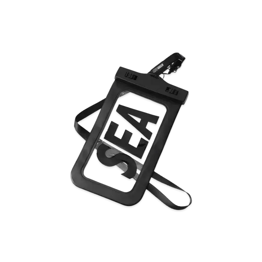 WIND AND SEA Sea Waterproof Mobile Strap Case "Black"