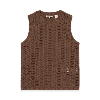 Levi's Sunrise Knit Tank Top "Brown"