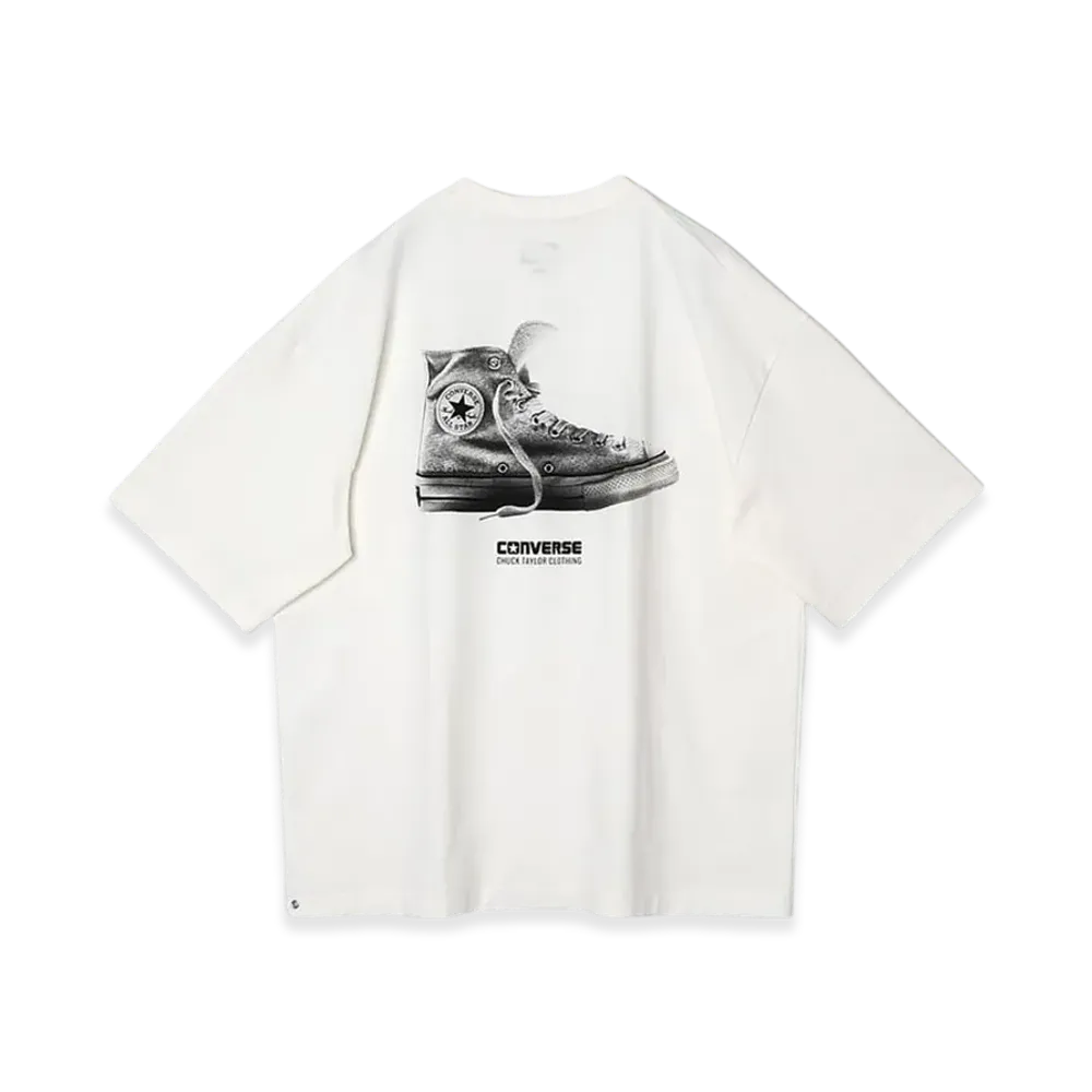 Weber x Converse Chuck Taylor Clothing Printed T-Shirt "White"