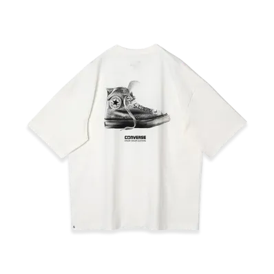Weber x Converse Chuck Taylor Clothing Printed T-Shirt "White"