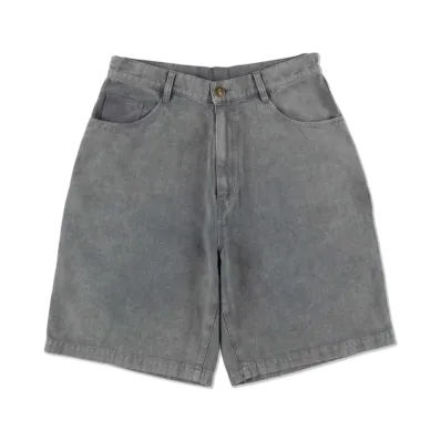 WIND AND SEA Uneven Dye Painter Short "L Gray"