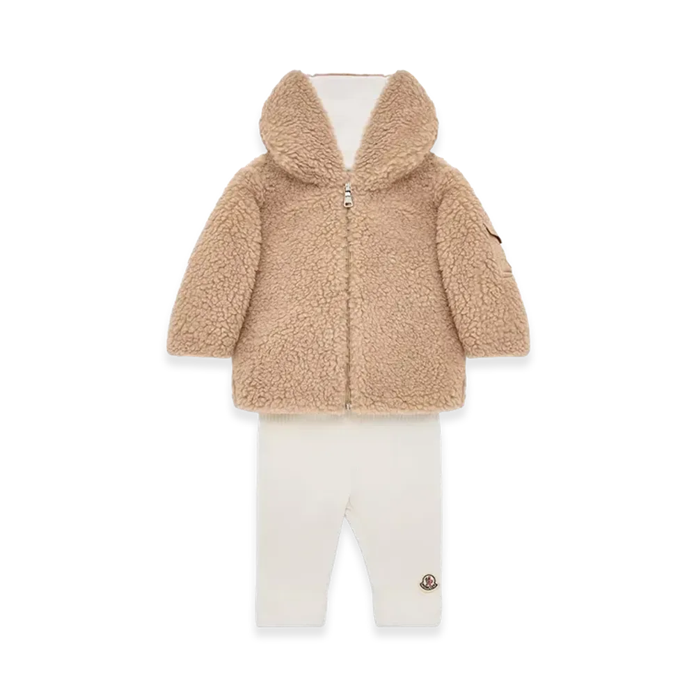 MONCLER Kids Clothing "Beige"