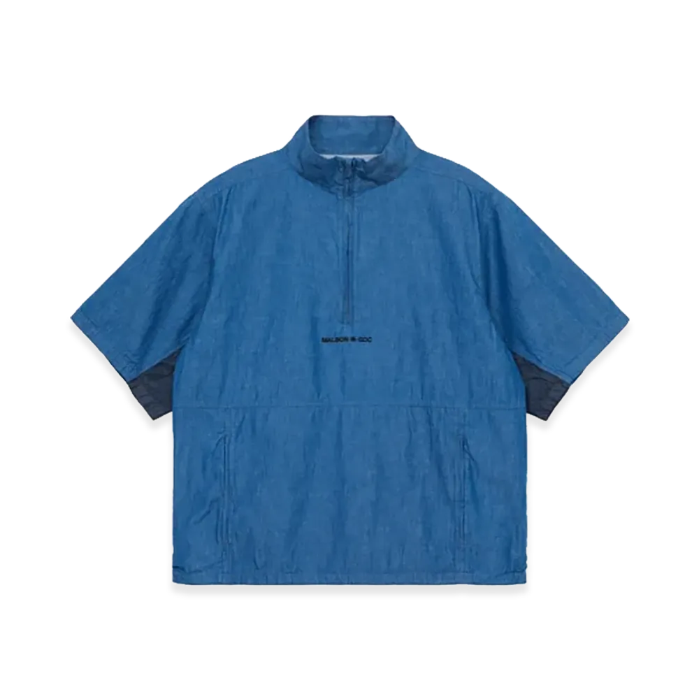 GDC x malbon Pine Windshirt S/S "Light Blue"