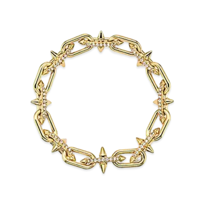 Tiffany & Co. Titan by Pharrell Williams Clasp Bracelet "Yellow Gold/Diamond"