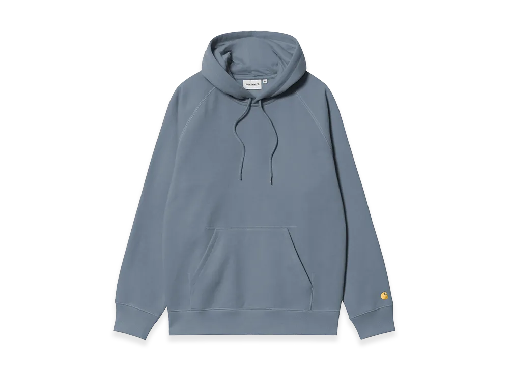Carhartt WIP Hooded Chase Sweat "Icesheet/Gold"
