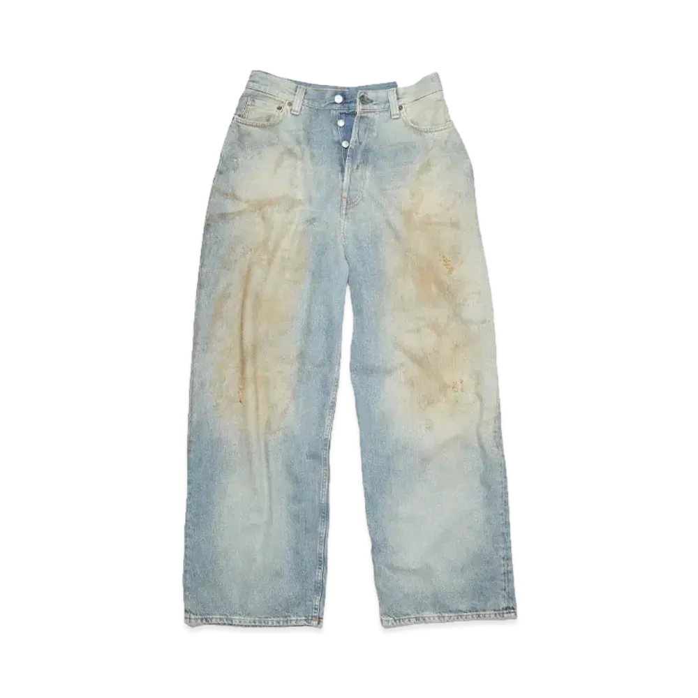 Acne Studios Super Baggy Fit Jeans "Mid Blue"