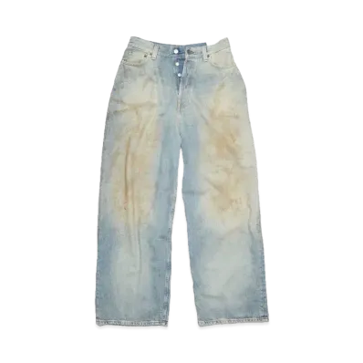Acne Studios Super Baggy Fit Jeans "Mid Blue"