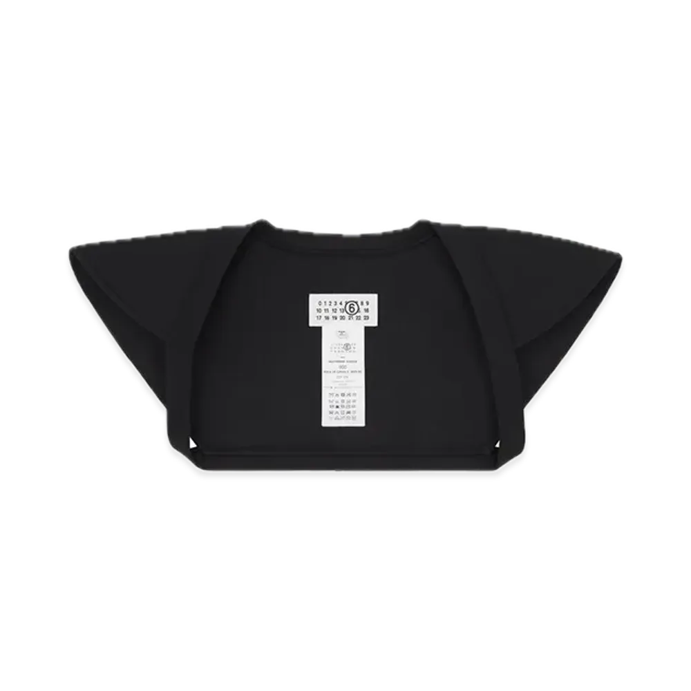 MM6 Maison Margiela Lycra Jersey Bolero "Black"