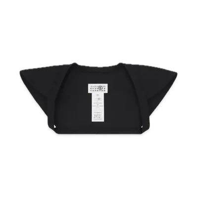 MM6 Maison Margiela Lycra Jersey Bolero "Black"