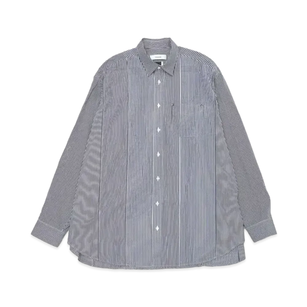 FACETASM Wrinkle Big Heart Shirt "Stripes"