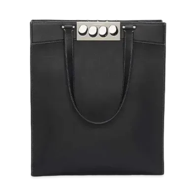 Alexander McQUEEN Grip Tote Bag "Black"