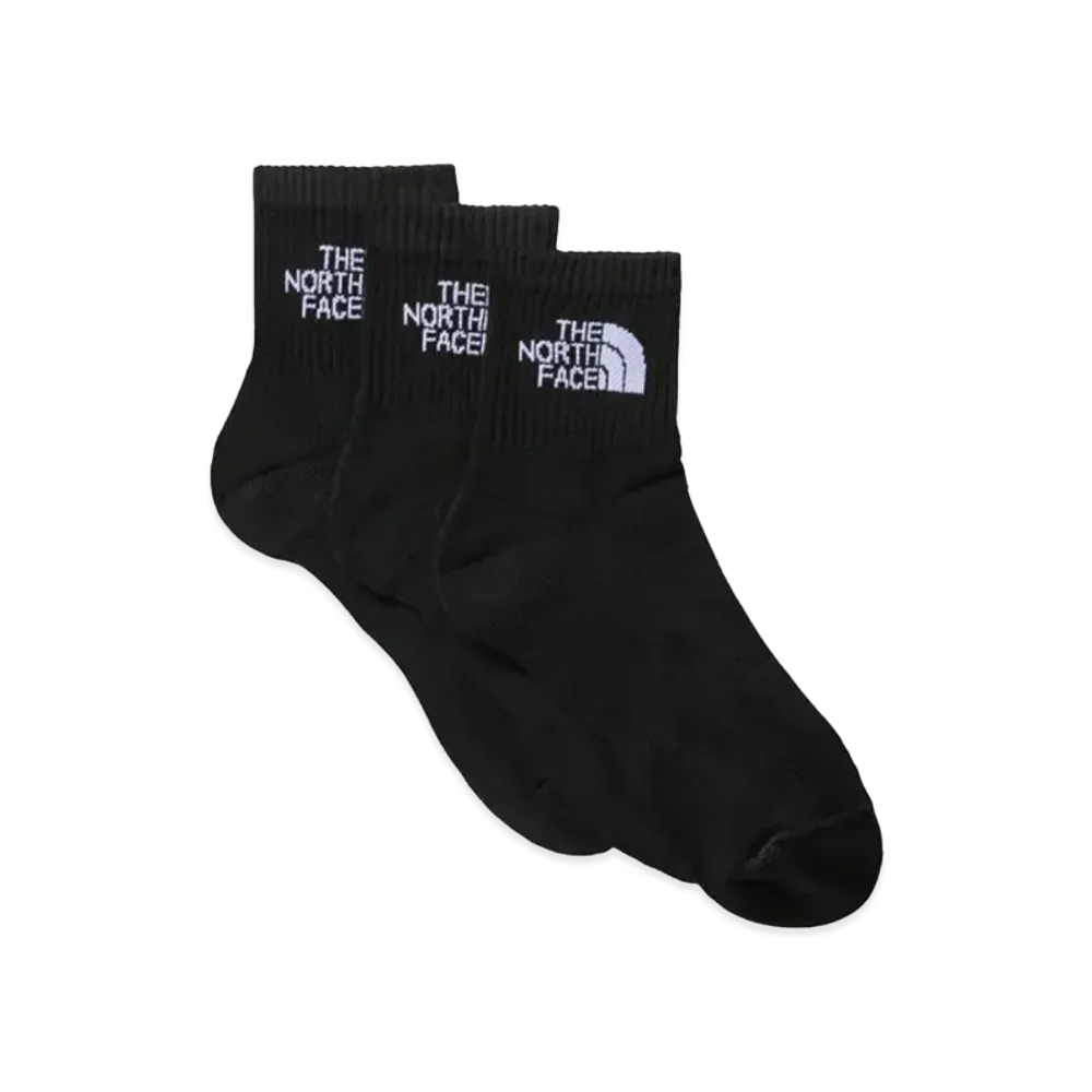 The North Face 3 Sock 3P "Black Short"