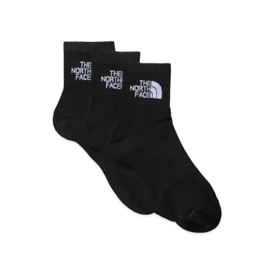 The North Face 3 Sock 3P "Black Short"