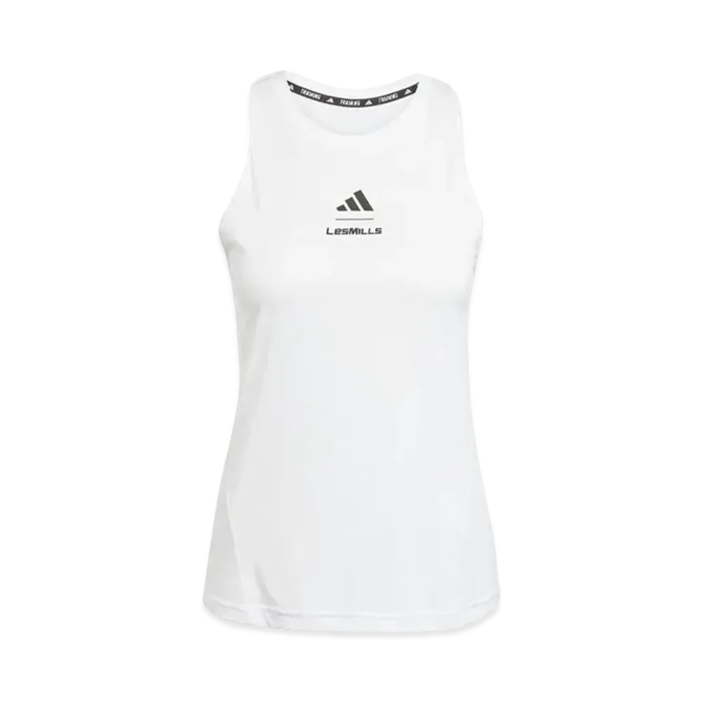 adidas Les Mills Graphic Tank Top "White"