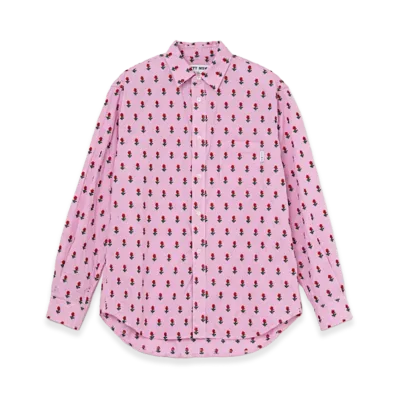 TTT MSW Rose Embroidery Shirt "Pink Gingham"