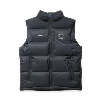 F.C.Real Bristol Field Down Vest "Black"