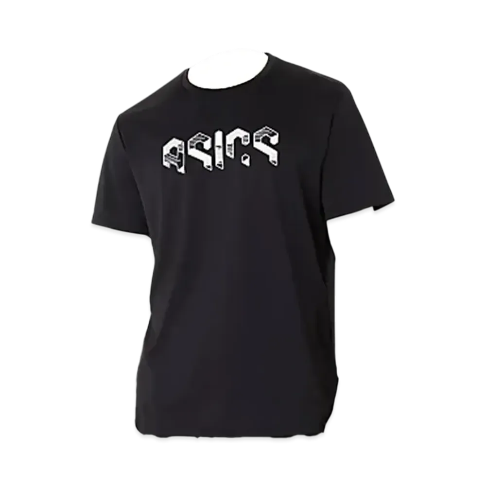 Asics Hex Graphic Dry Shirt "Performance Black/Brilliant White"