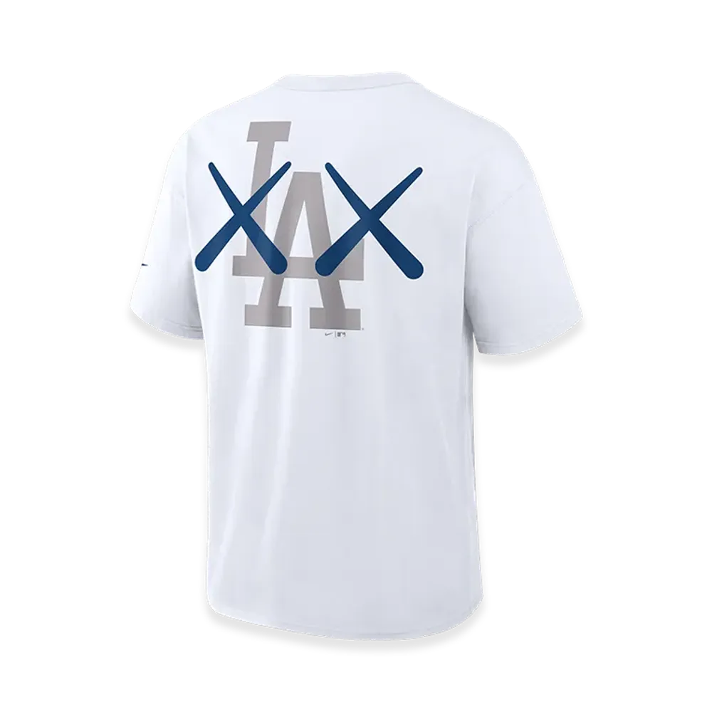 MLB x KAWS x Nike Fanatics Women’s Fest Boxy Tee Los Angeles Dodgers "White"