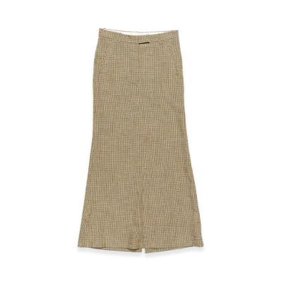 Acne Studios Tailored Skirt "Multi Brown"
