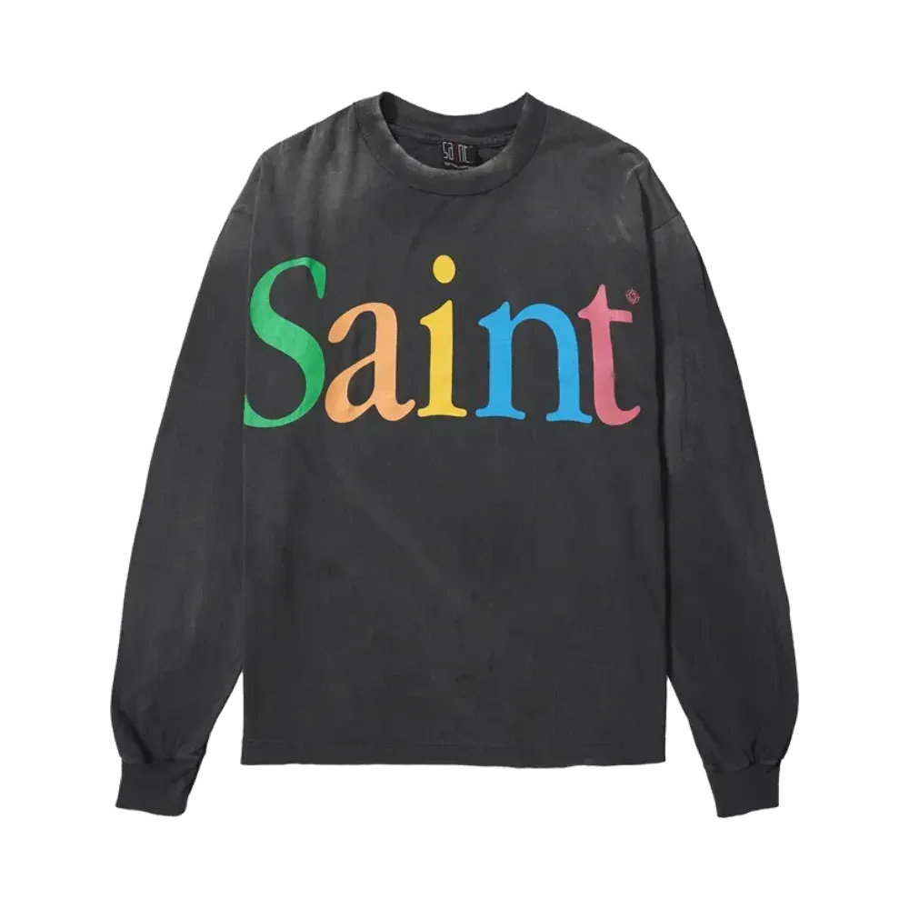 SAINT Mxxxxxx LS Tee Saint "Black"