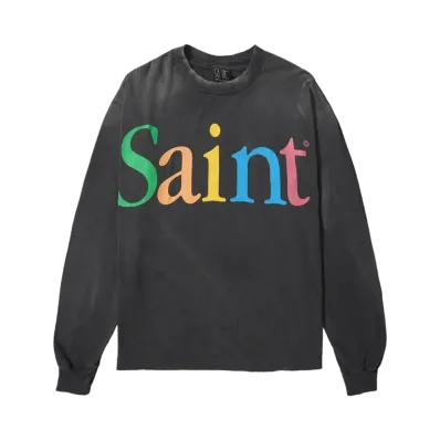 SAINT Mxxxxxx LS Tee Saint "Black"