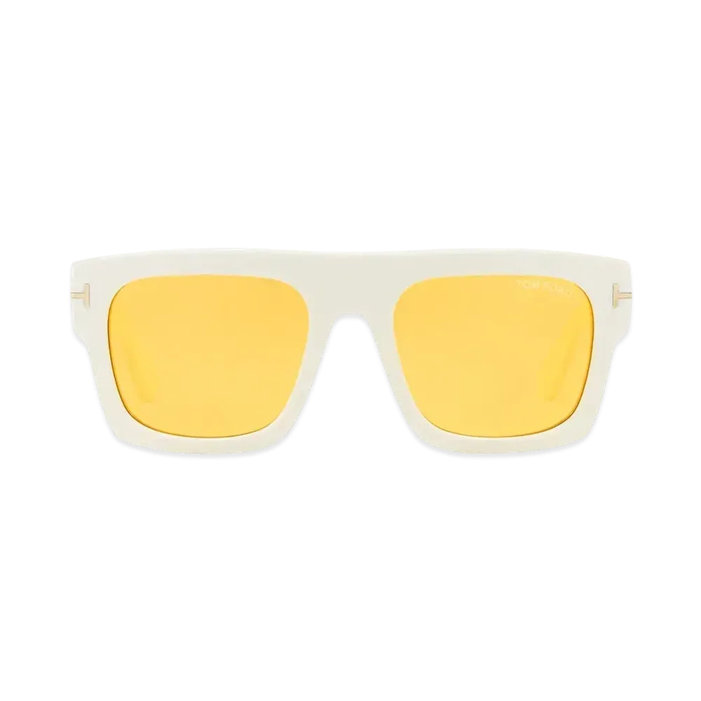 TOM FORD Fausto Sunglasses "Ivory"