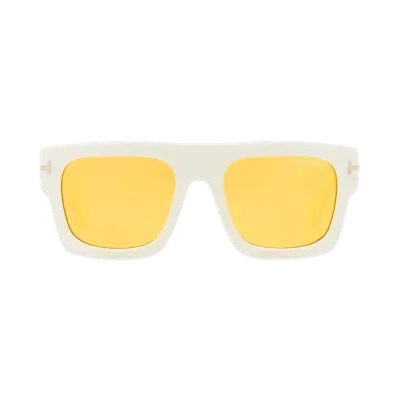 TOM FORD Fausto Sunglasses "Ivory"