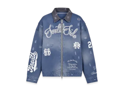 BREATH Bleach Duck Jacket "Blue"