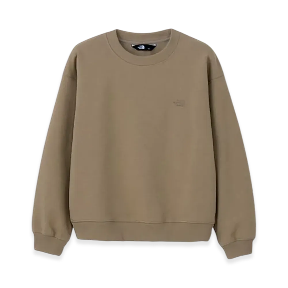 The North Face Kids Grizz Sweat Logo Crew "Classic Khaki"