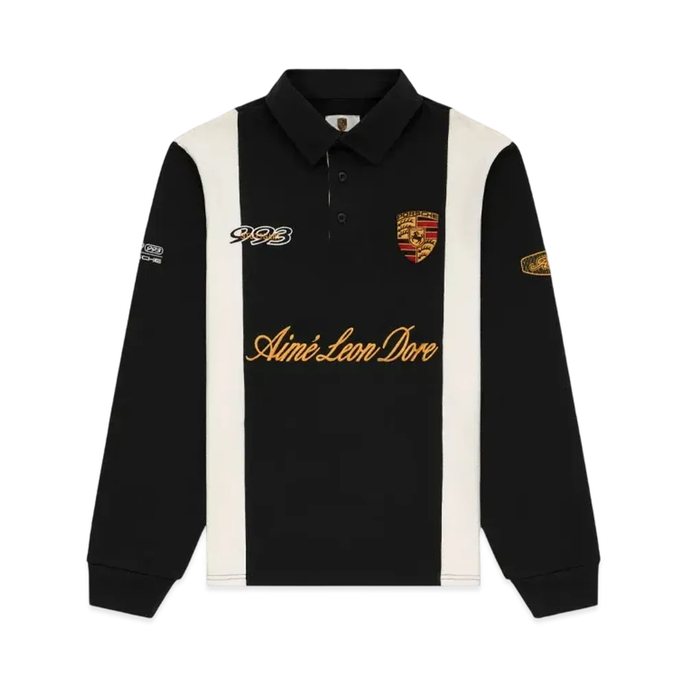 Aime Leon Dore x Porsche 993 Turbo Heritage Rugby "Black&Cream"