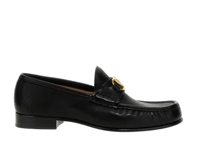 Valentino Garavani vlogo Signature Loafers "Black"