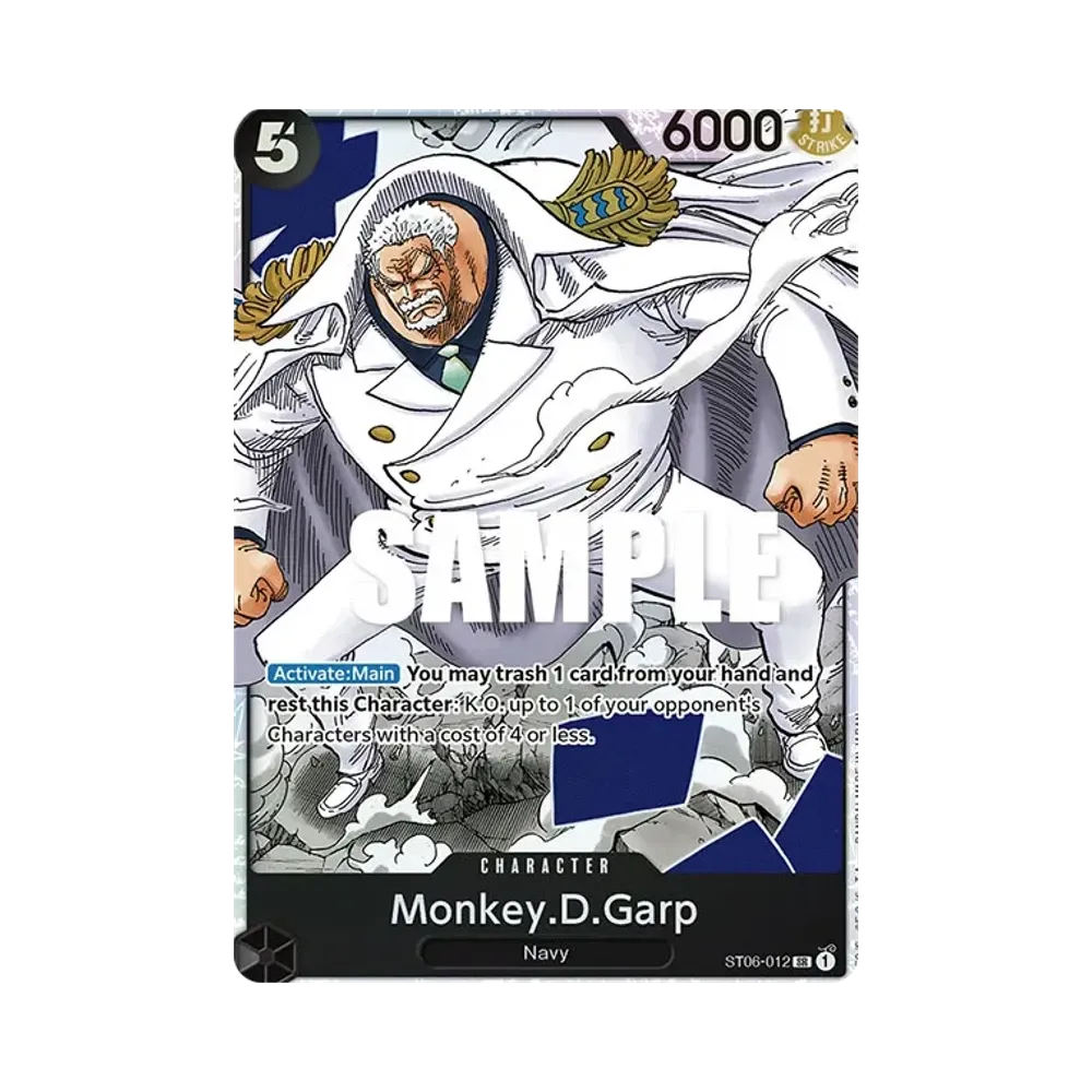 モンキー・D・ガープ SR [ST06-012]【英語版】(スタートデッキ「海軍」)