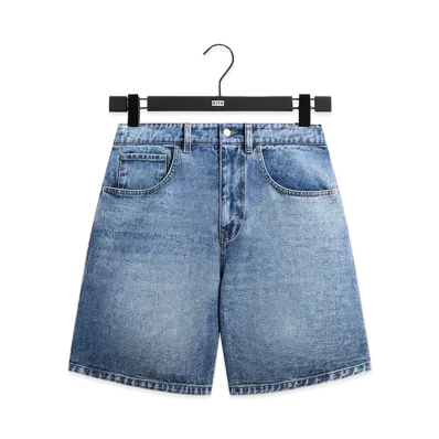 Kith x Lionel Messi x adidas Football Denim Short "Aurora/Ink"