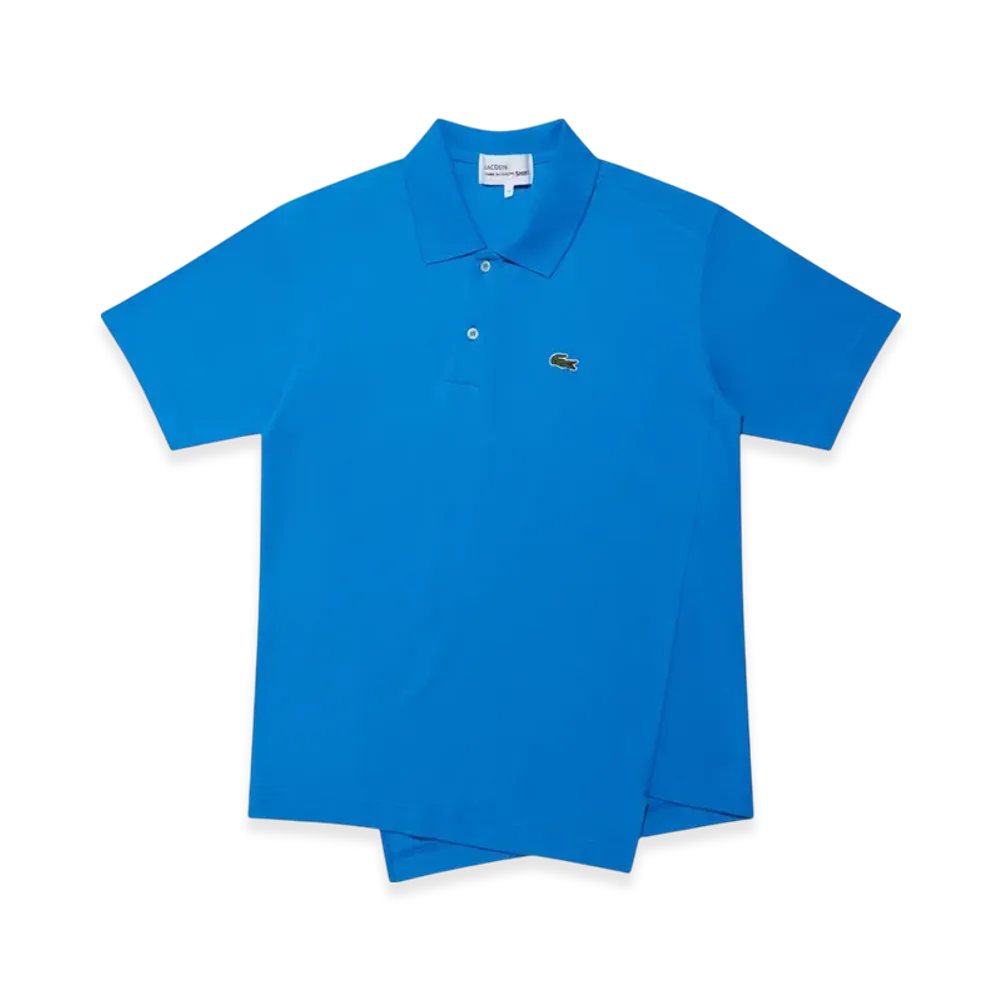 COMME des GARCONS SHIRT x LACOSTE Polo Shirt "Blue"