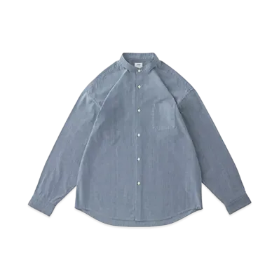 visvim INGALL II L/S (C/SI CHAMBRAY) "Indigo"