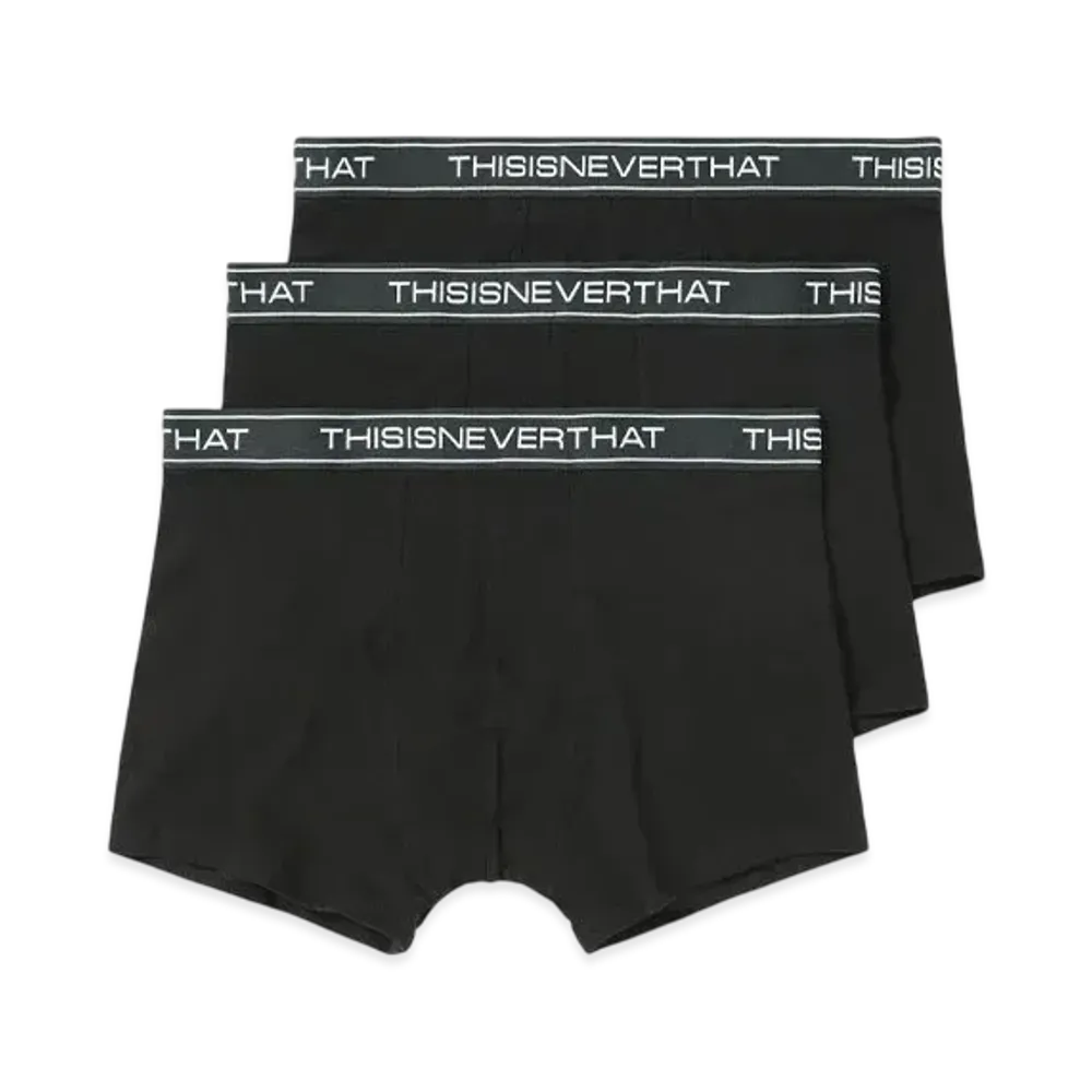 thisisneverthat Cotton Briefs 3Pack "Black"